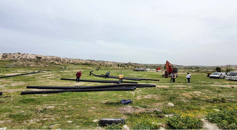 SUKAP'ın (Su,Kanalizasyon ve Altyapı) Çalışmalarına Başlamış Bulunmaktayız