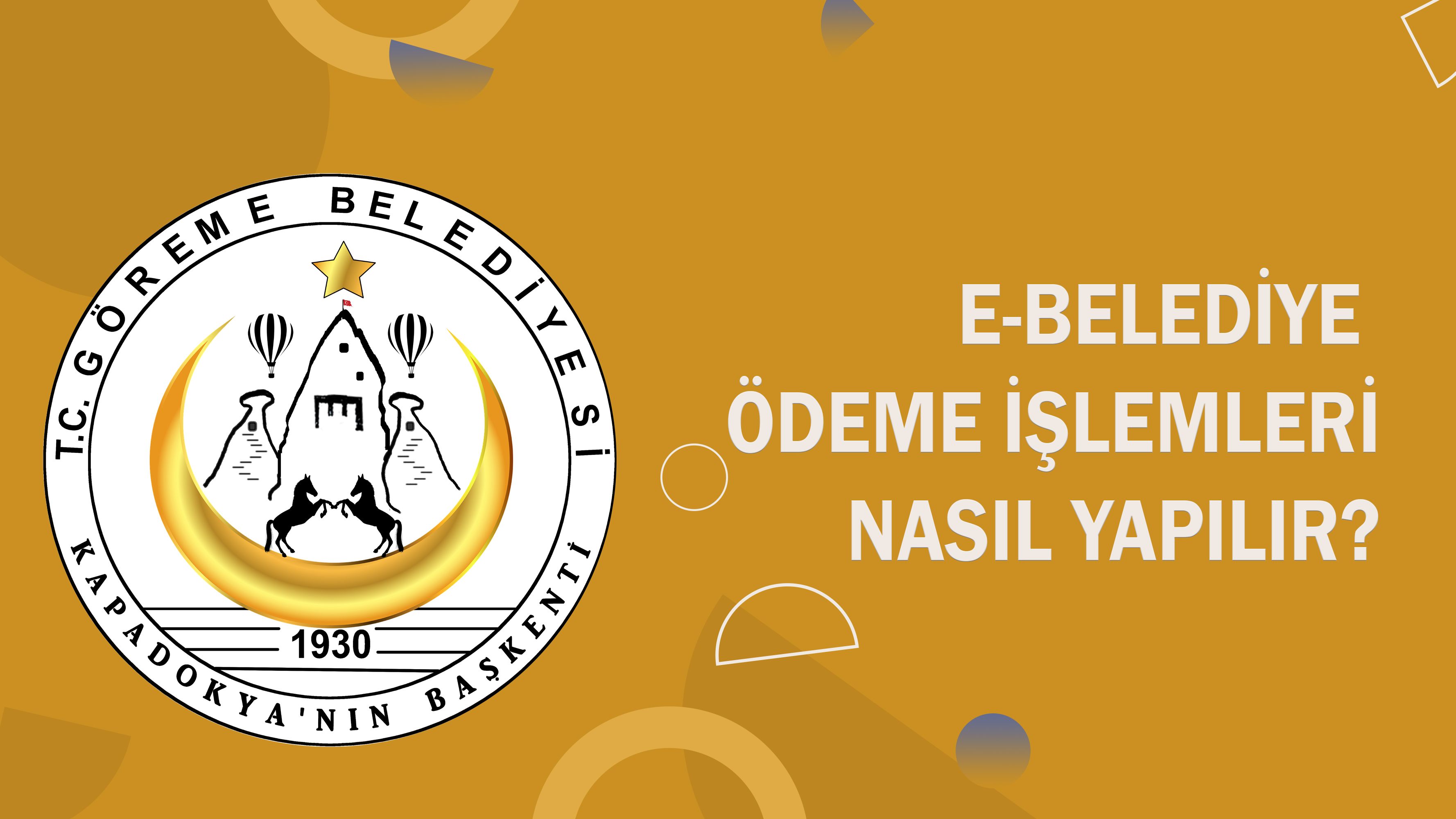 E-BELEDİYE ÖDEME İŞLEMLERİ NASIL YAPILIR?