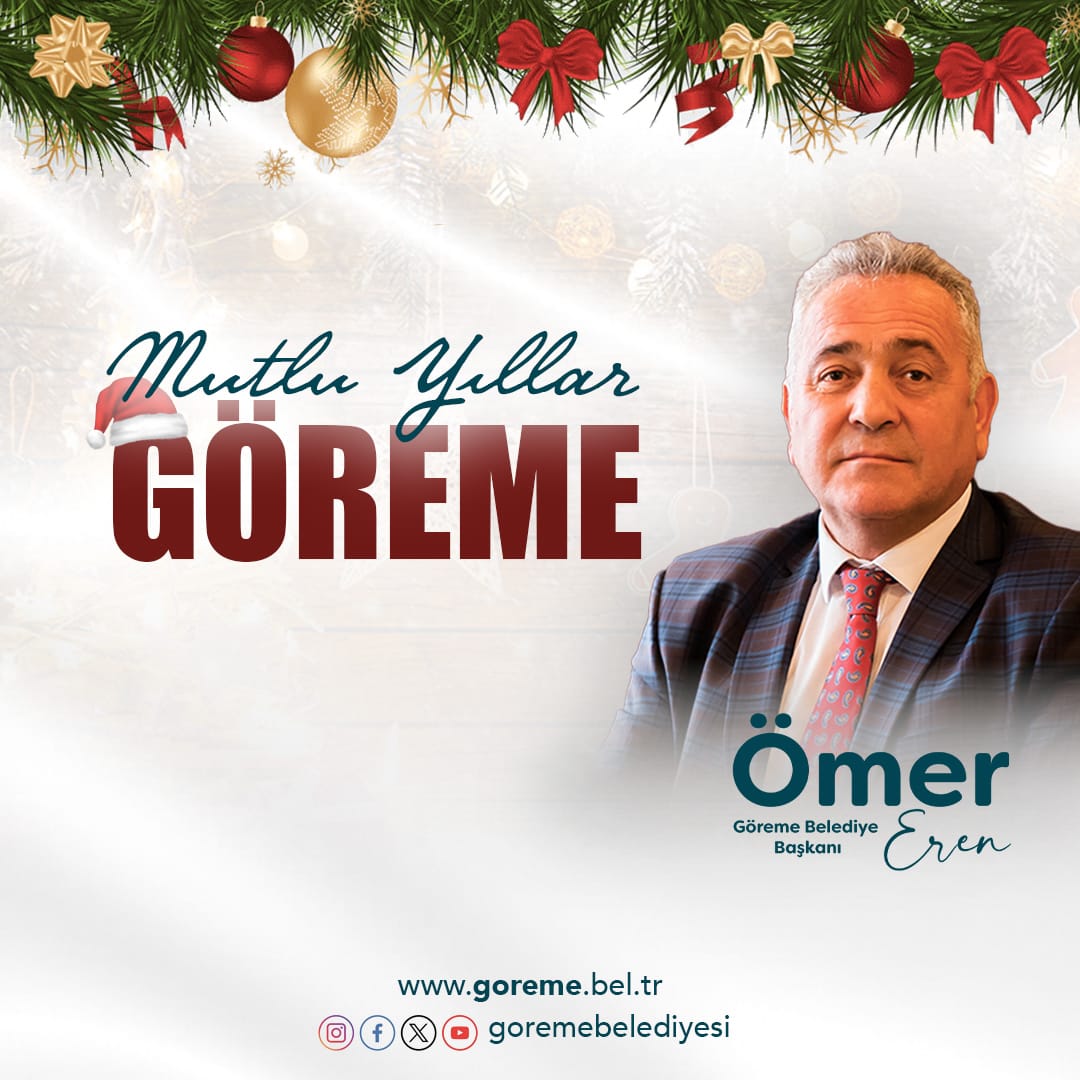 BAŞKANIMIZ ÖMER EREN'DEN YENİ YIL MESAJI